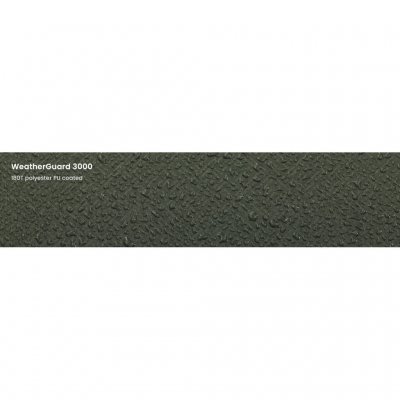 WeatherGuard 3000, 180T polyester PU coated, PFC-free water repellent, flame retardant