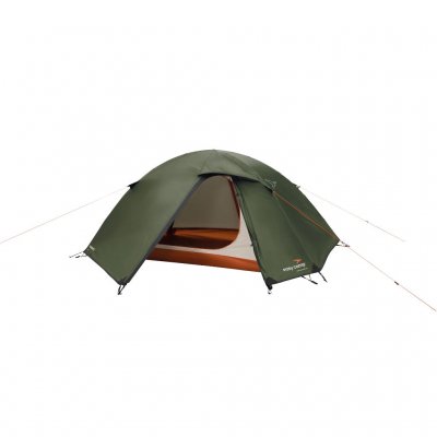Easy Camp Rondane 2 has double doors that can be rolled away for easier access