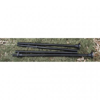 Durable EnduraMax steel poles provide excellent stability and a strong A-frame entrance structure