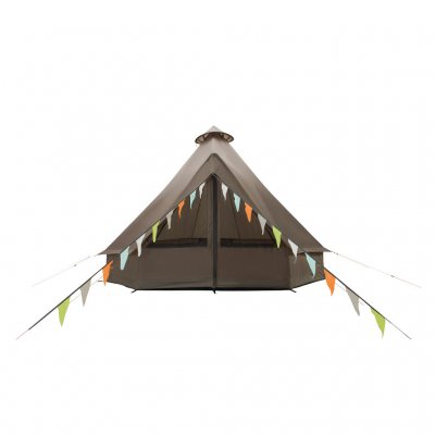 Fully weatherproof design – sealed entrance, durable fabric, and reinforced construction for all conditions.