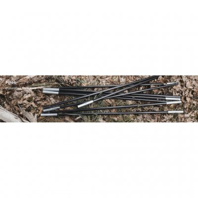 Strong fiberglass poles on the Easy Camp Hamra 4.