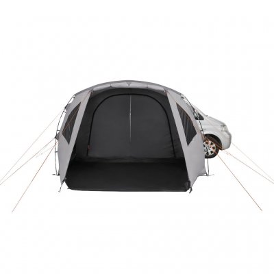 Large entrance provides easy access to the tent