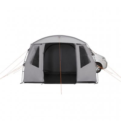 Fold-out lip at the door to keep out rain and insects or to provide a more welcoming entry