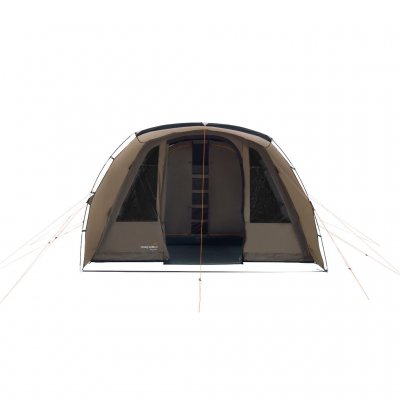 The door to Brimnes 5 Air is fully opened. You can see into the large living room and the darkened sleeping cabin.