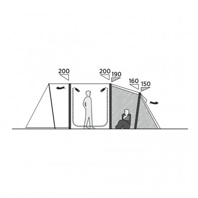 Height sketch for Easy Camp Kullen 6 Air