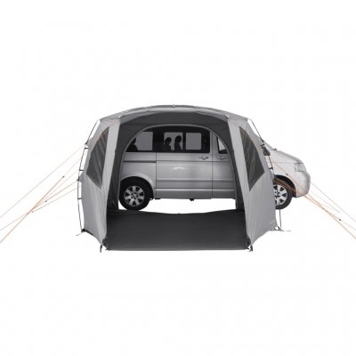 The tent has full standing height and a detachable floor with high sides.