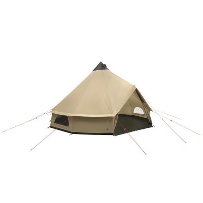 Robens Klondike Grande is a tipi tent for up to 9 people.