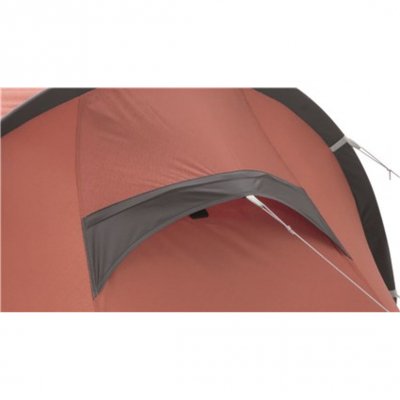 Large ventilation openings in both the inner and outer tent provide good ventilation.