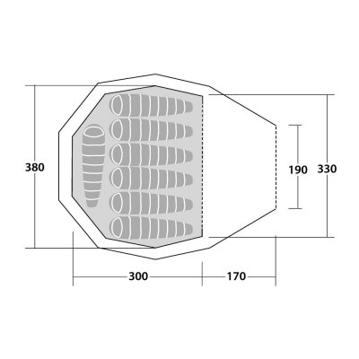Layout for Robens Fairbanks Grande.