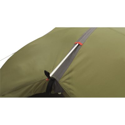 Longitudinal tent pole provides extra stability.