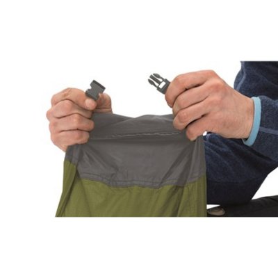 Compression bag makes it easy to pack the tent.