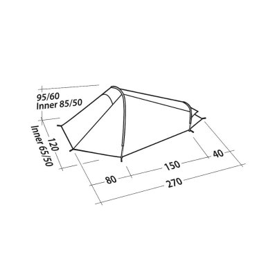 Drawing for Robens Arrow Head Tent