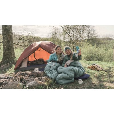 Dome tent for hiking, kayaking, canoeing or other outdoor activities.