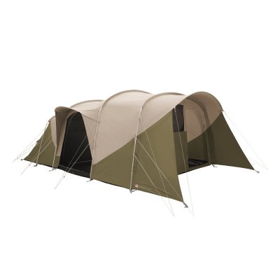 Robens Eagle Rock TC 6+2XP with one side of the front door open.