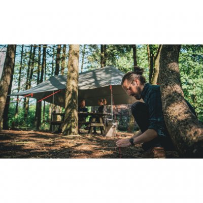 Perfect as a campsite in forest and land.