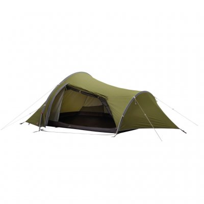 Durable and affordable three-person tent for hiking, bicycle or motorcycle.