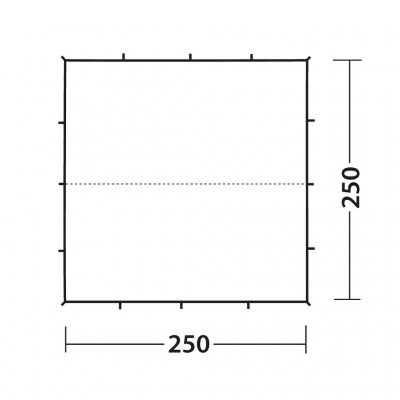 Robens Tarp Pro 2.5 x 2.5 m
