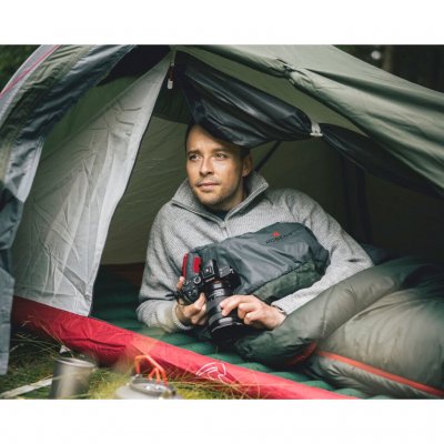 Get cozy in the Robens Challenger II tent.