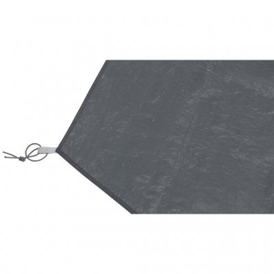 Groundsheet for the porch area of the Robens Voyager 2 Exp. Reduces condensation inside the tent and provides a dry surface.