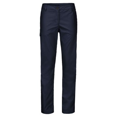 Jack Wolfskin Lakeside Pants Midnight Blue outdoor trousers with insect protection.