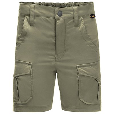 Jack Wolfskin Treasure Hunter Pants rugged outdoor shorts with good stretch for children.