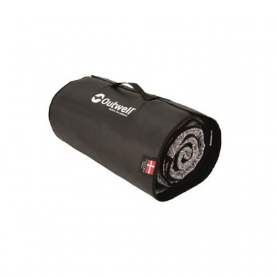The custom-made tent mat for the Outwell Springville 6SA family tent is very pack-friendly.