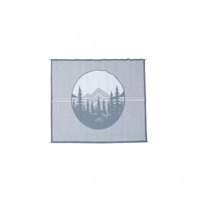 Mjuk och behaglig tältmatta för allrummet.