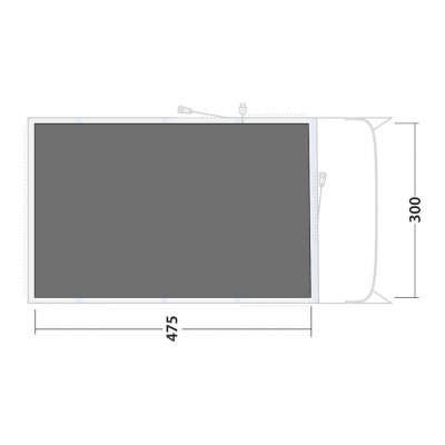 Footprint for your Outwell Denver / Ohio / Colorado 5 Air