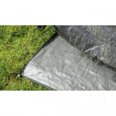 The footprint insulates against ground chill and helps keep the tent clean while reducing wear.