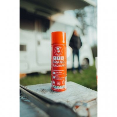A compact fire extinguisher that extinguishes all types of fires