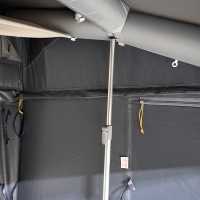 Stable air tube system adapted for winter conditions.