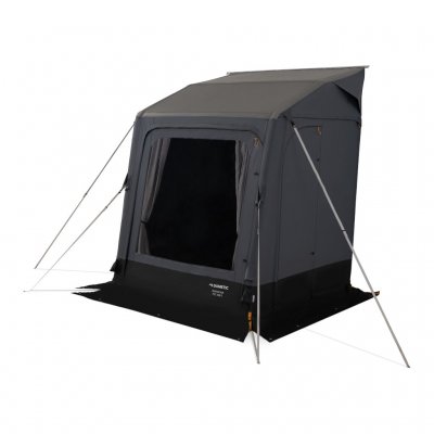 Dometic Winter AIR PVC 180 S with closed doors and curtains.