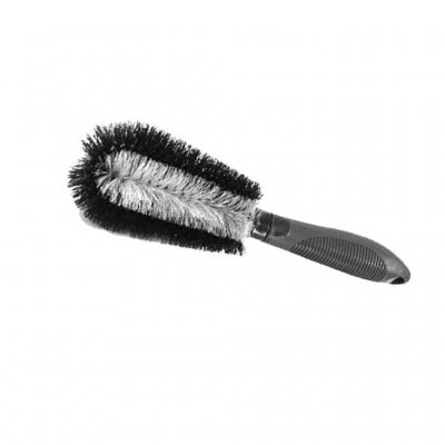 Small cleaning brush that easily accesses narrow spaces, perfect for the camper.