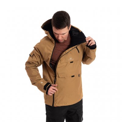 Long zipper for easy on and off.