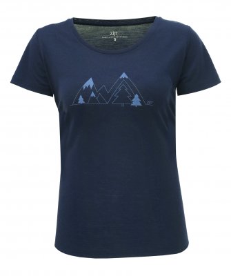 Nice, fast drying t-shirt in merino wool from 2117 of Sweden.