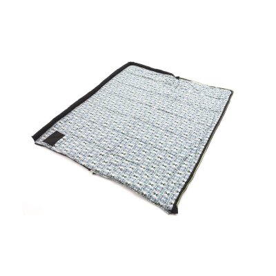 Outwell Camper Lux Camping Outer Bag is open and used as a quilt.