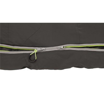 2-way zipper allows the sleeping bag zippers to be opened from below to ventilate.