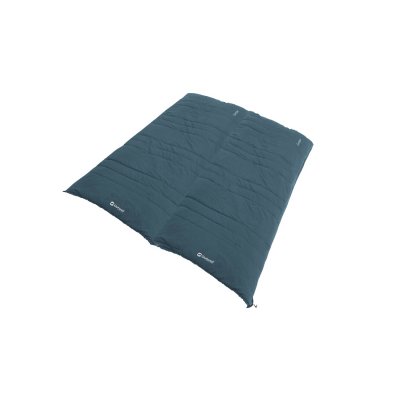 Two Outwell Camper Camping sleeping bags can be connected to a double sleeping bag.