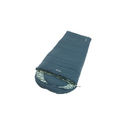 Outwell Camper sleeping bag with zipper closed.
