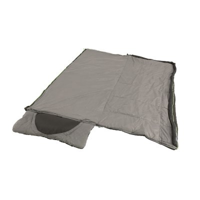 Outwell Contour Midnight Black open with cold side up.