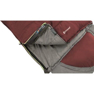 Storage pocket for valuables at the top of the sleeping bag.