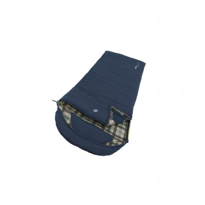 Outwell Camper Lux with the zipper on the right side