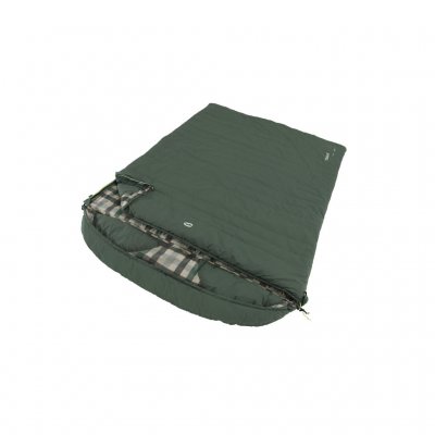 Outwell Camper Lux Double Warm Double camping sleeping bag with cotton inside which gives a warmer and more comfortable feeling