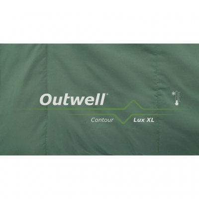 Various insulation on the oavan and underside makes it easy to choose the seasonal temperature on the Outwell Contour Lux XL.