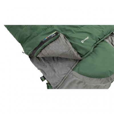 Pocket for valuables Outwell Contour Lux XL Camping sleeping bag.