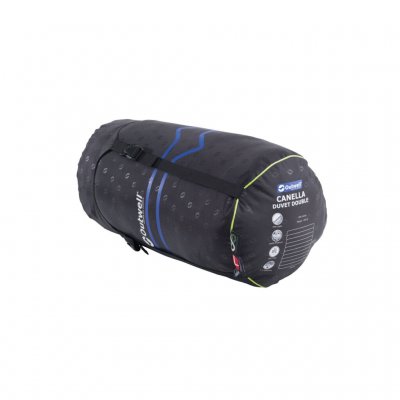 Compression bag makes it easy to pack the quilt into a small pack size