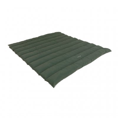 Blanket with a very soft cotton surface, perfect for extra warm chilly evenings.