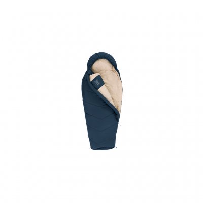 Outwell Convertible Junior Dark Blue Sleeping Bag - Left
