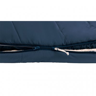 Outwell Convertible Junior Dark Blue Sleeping Bag - Left