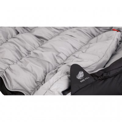 Insulation Robens Serac 300.Full down insulation provides both a comfortable and warm sleeping bag.